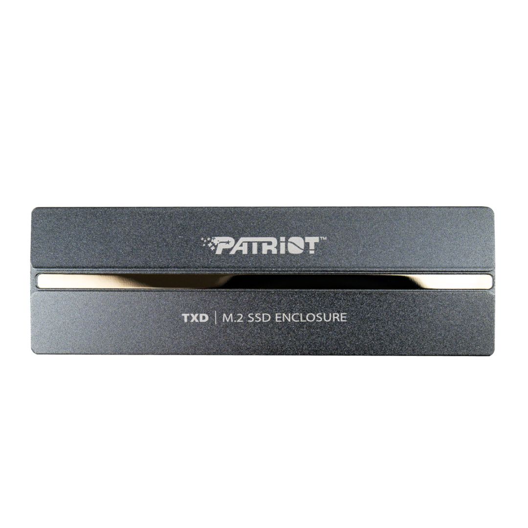 Mobilrack / Beépítő keret Patriot TXD USB3.2 M.2 PCIe SSD Enclosure Grey Mobilrack / Beépítő keret Patriot TXD USB3.2 M.2 PCIe SSD Enclosure Grey