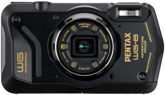 Digitális fényképezőgép Pentax WG-8 black USB-C Digitális fényképezőgép Pentax WG-8 black USB-C