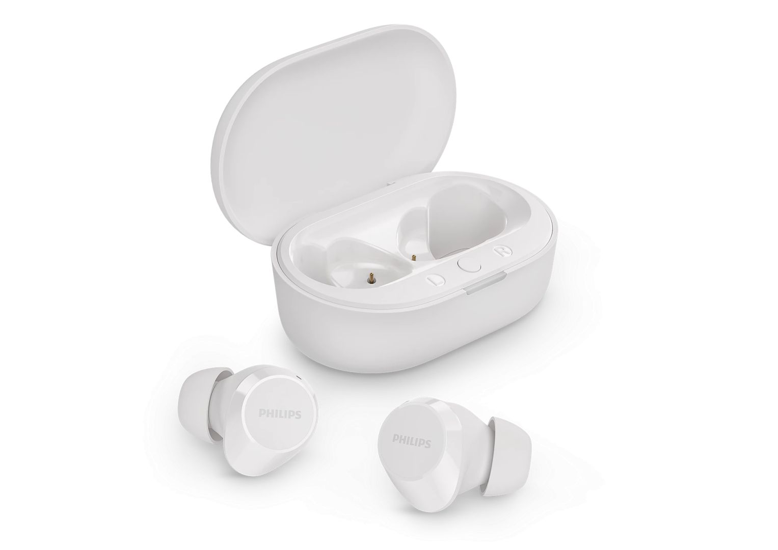 Philips TAT1209WT TWS Bluetooth Headset White Philips TAT1209WT TWS Bluetooth Headset White