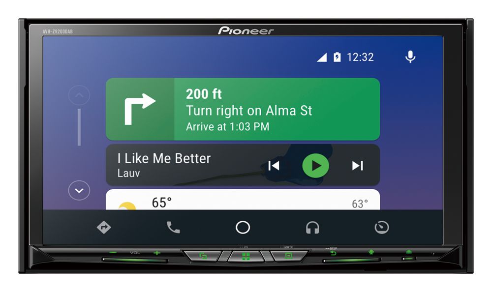 Hi-fi Pioneer AVH-Z9200DAB AutóHiFi fejegység