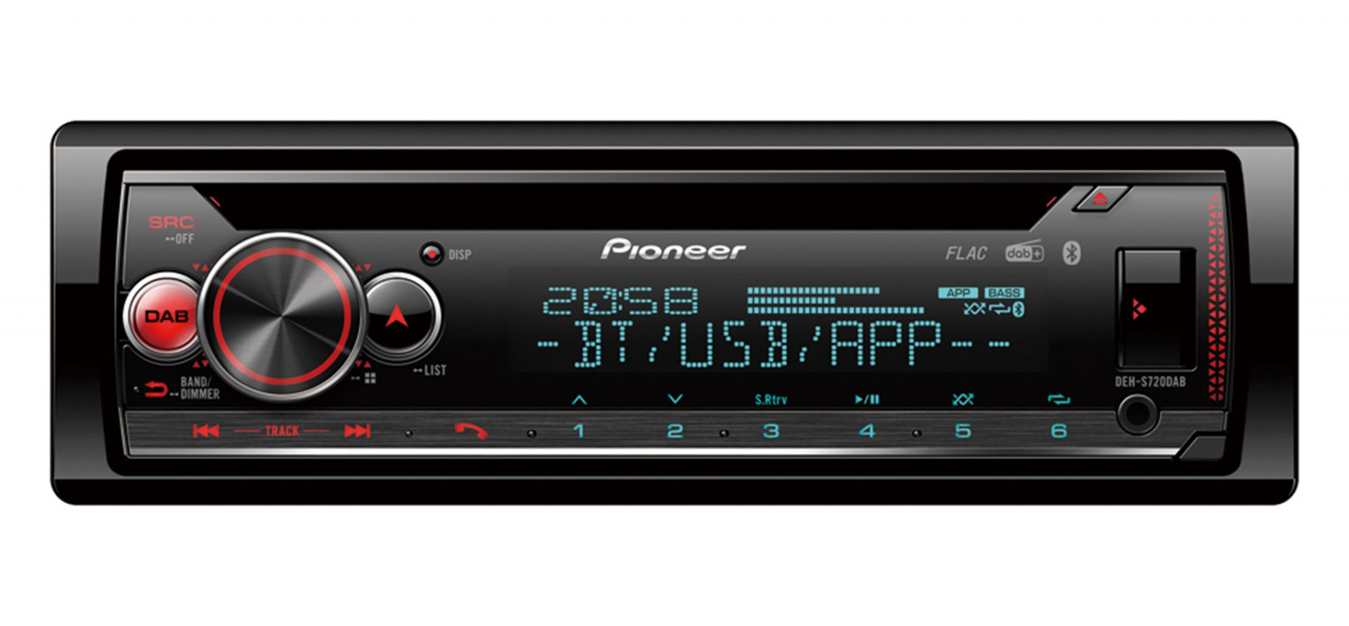 Hi-fi Pioneer DEH-S720DAB AutóHiFi fejegység Hi-fi Pioneer DEH-S720DAB AutóHiFi fejegység