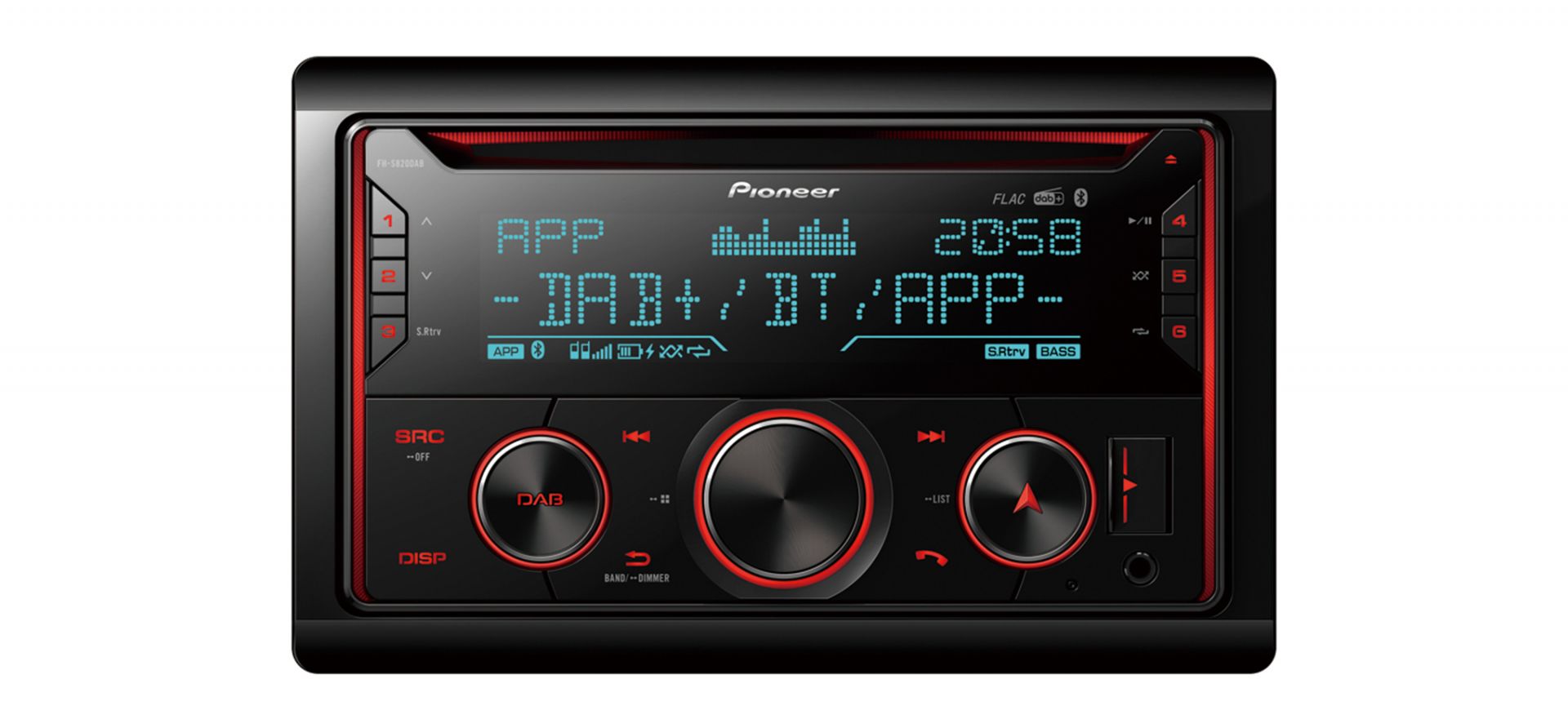 Hi-fi Pioneer FH-S820DAB AutóHiFi fejegység