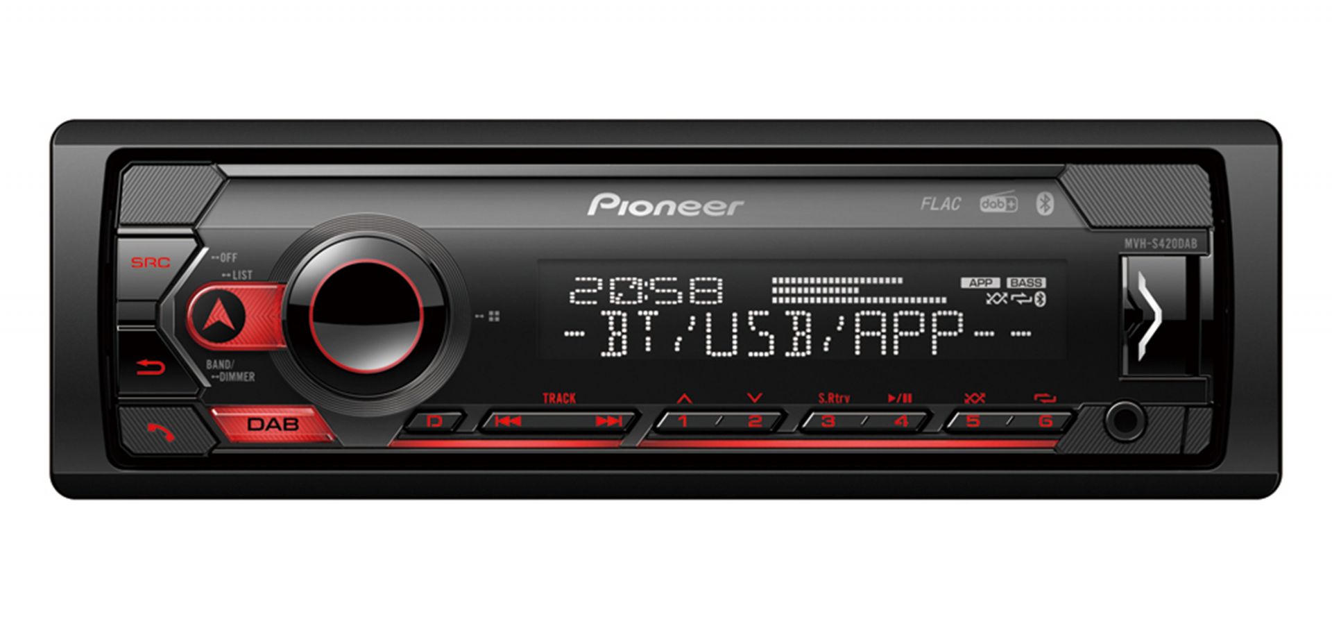 Hi-fi Pioneer MVH-S420DAB AutóHiFi fejegység