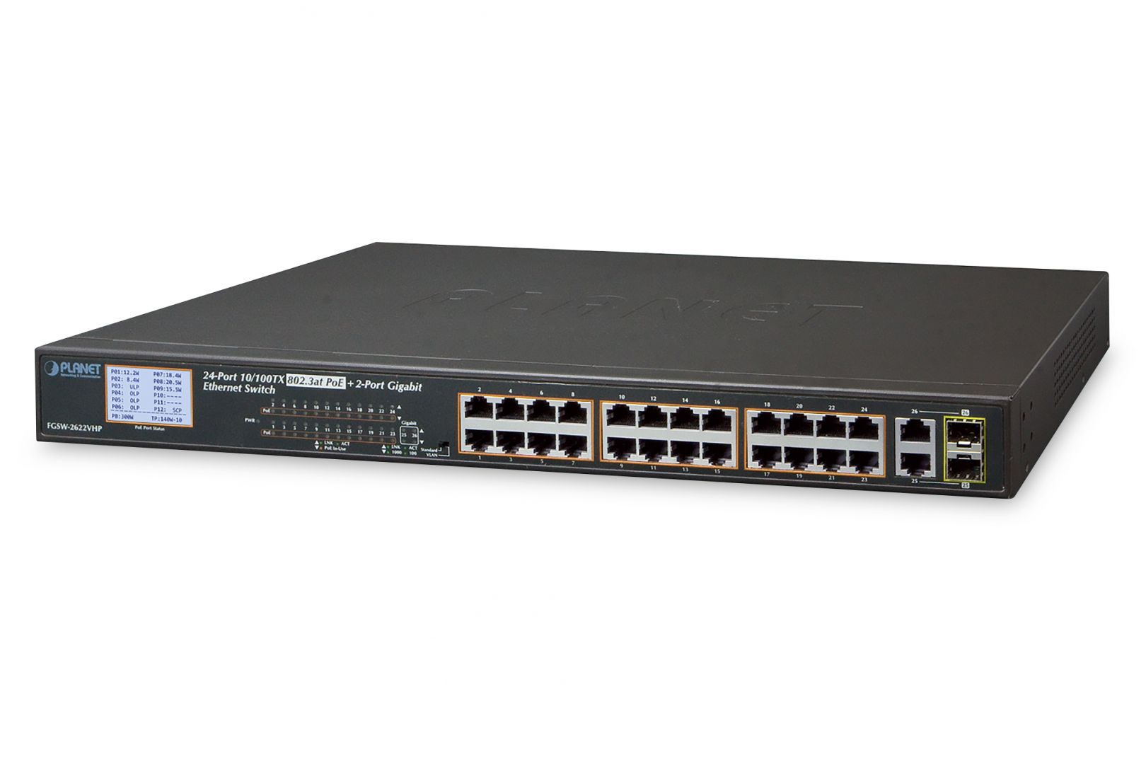 Switch Planet PLANET Fast Ethernet PoE Switch Switch Planet PLANET Fast Ethernet PoE Switch