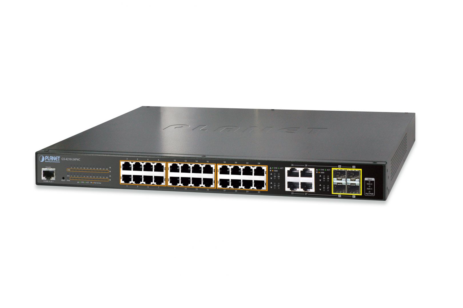 Switch Planet PLANET L2 managed Gigabit Ethernet PoE Switch