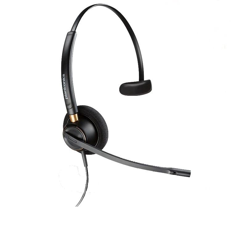 Poly Plantronics EncorePro HW510 Quick Disconnect Headset Black Poly Plantronics EncorePro HW510 Quick Disconnect Headset Black