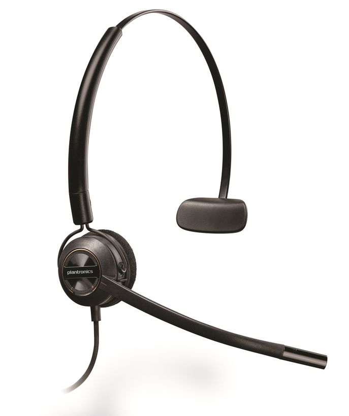 Poly Plantronics EncorePro HW540 Quick Disconnect Headset Black Poly Plantronics EncorePro HW540 Quick Disconnect Headset Black
