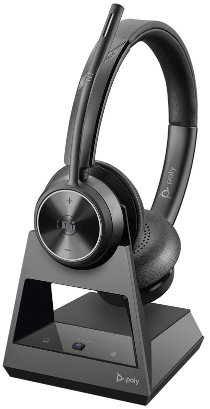 Poly Plantronics Savi 7320-M Office USB-A DECT Headset Black Poly Plantronics Savi 7320-M Office USB-A DECT Headset Black