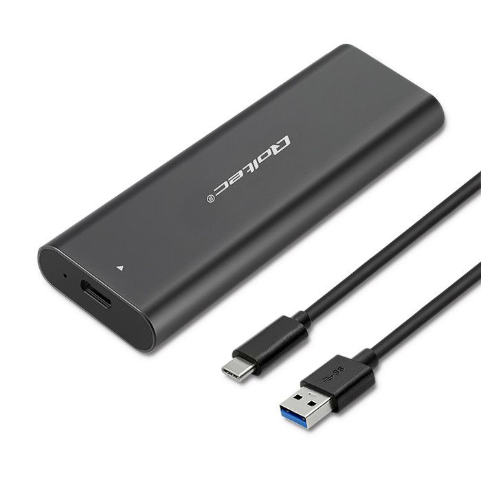 Mobilrack / Beépítő keret Qoltec USB3.1 Enclosure for M.2 SATA SSD Black Mobilrack / Beépítő keret Qoltec USB3.1 Enclosure for M.2 SATA SSD Black