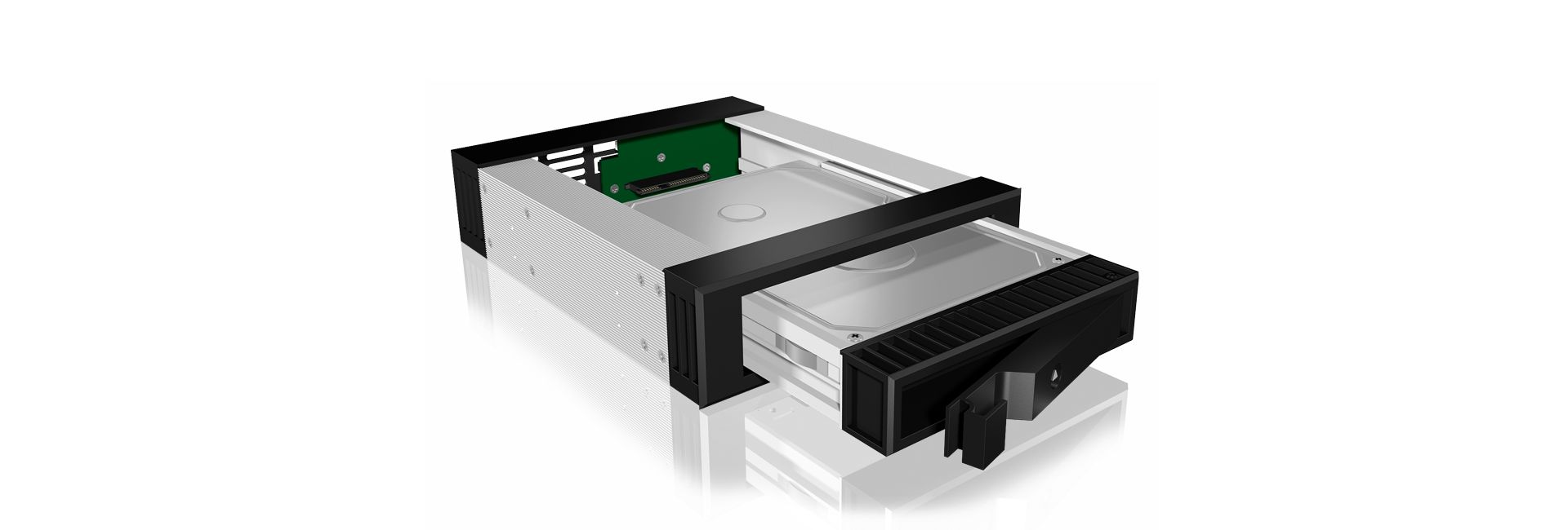 Mobilrack / Beépítő keret Raidsonic IcyBox IB-129SSK-B Mobile Rack for 3,5 Mobilrack / Beépítő keret Raidsonic IcyBox IB-129SSK-B Mobile Rack for 3,5