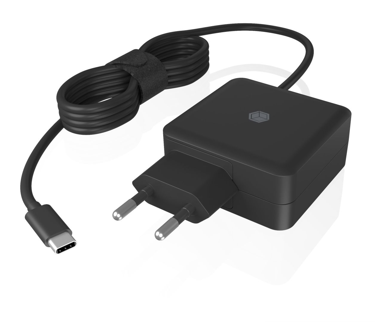 Notebook kiegészítő Raidsonic IcyBox IB-PS101-PD Universal Notebook Power 65W cable 1,5m Black Notebook kiegészítő Raidsonic IcyBox IB-PS101-PD Universal Notebook Power 65W cable 1,5m Black