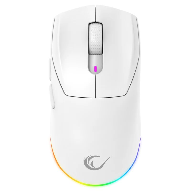 Rampage Prote M5 Pro Wired/Wireless Gaming Mouse White Rampage Prote M5 Pro Wired/Wireless Gaming Mouse White