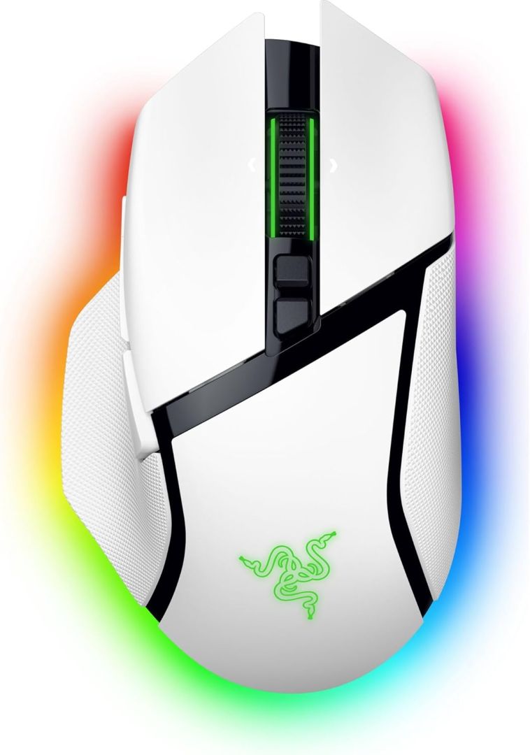 Razer Basilisk V3 Pro 35K Gaming Wireless Bluetooh Mouse White Razer Basilisk V3 Pro 35K Gaming Wireless Bluetooh Mouse White