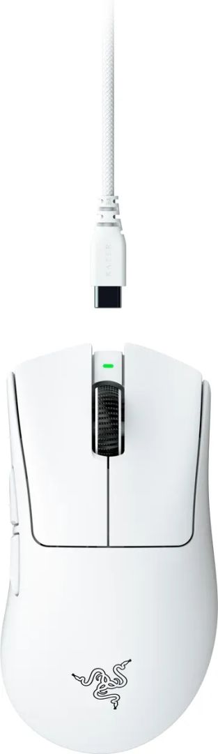 Razer Deathadder V4 Pro Wireless Mouse White Razer Deathadder V4 Pro Wireless Mouse White