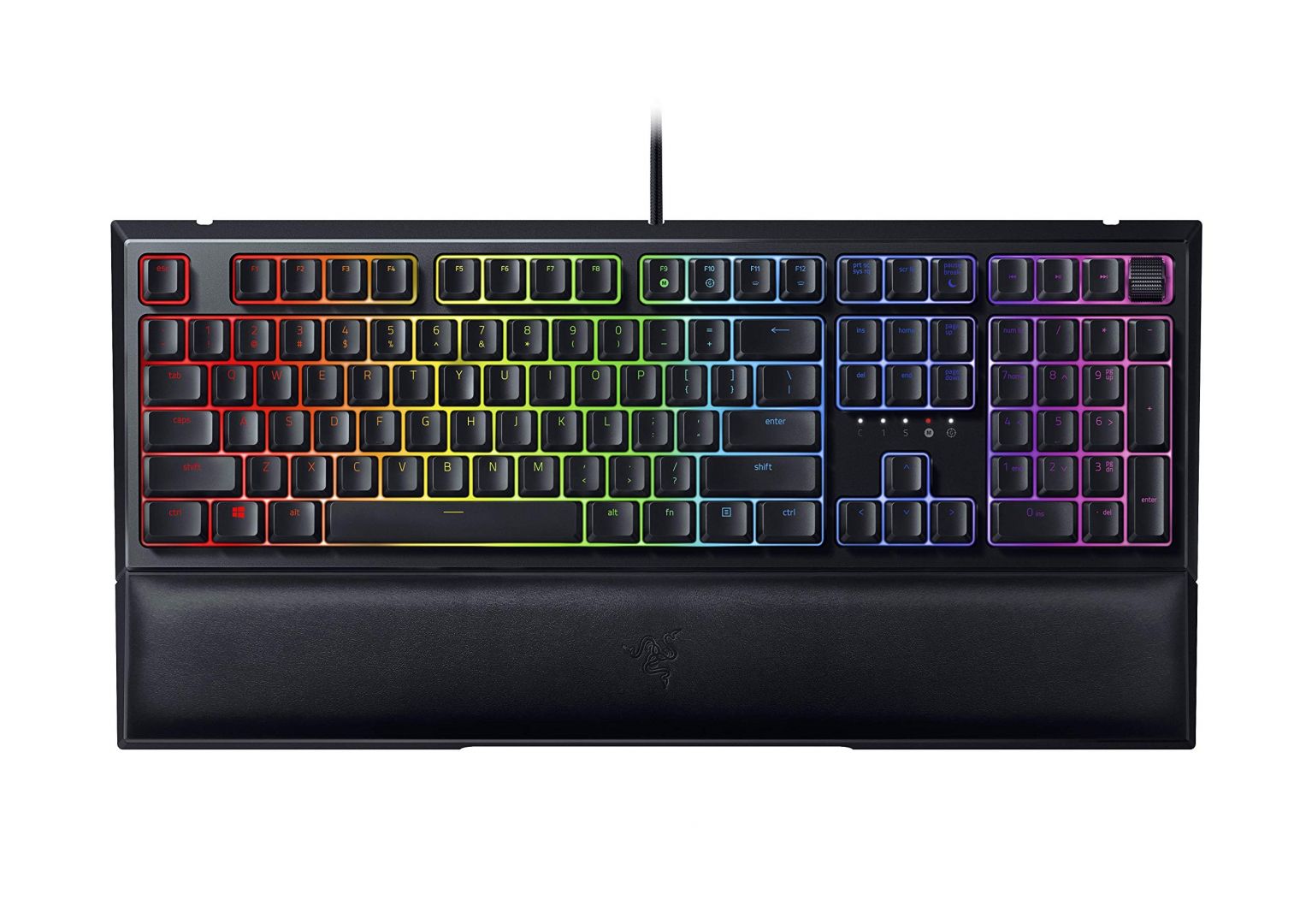 Billentyűzet Razer Ornata V2 RGB Black US Billentyűzet Razer Ornata V2 RGB Black US