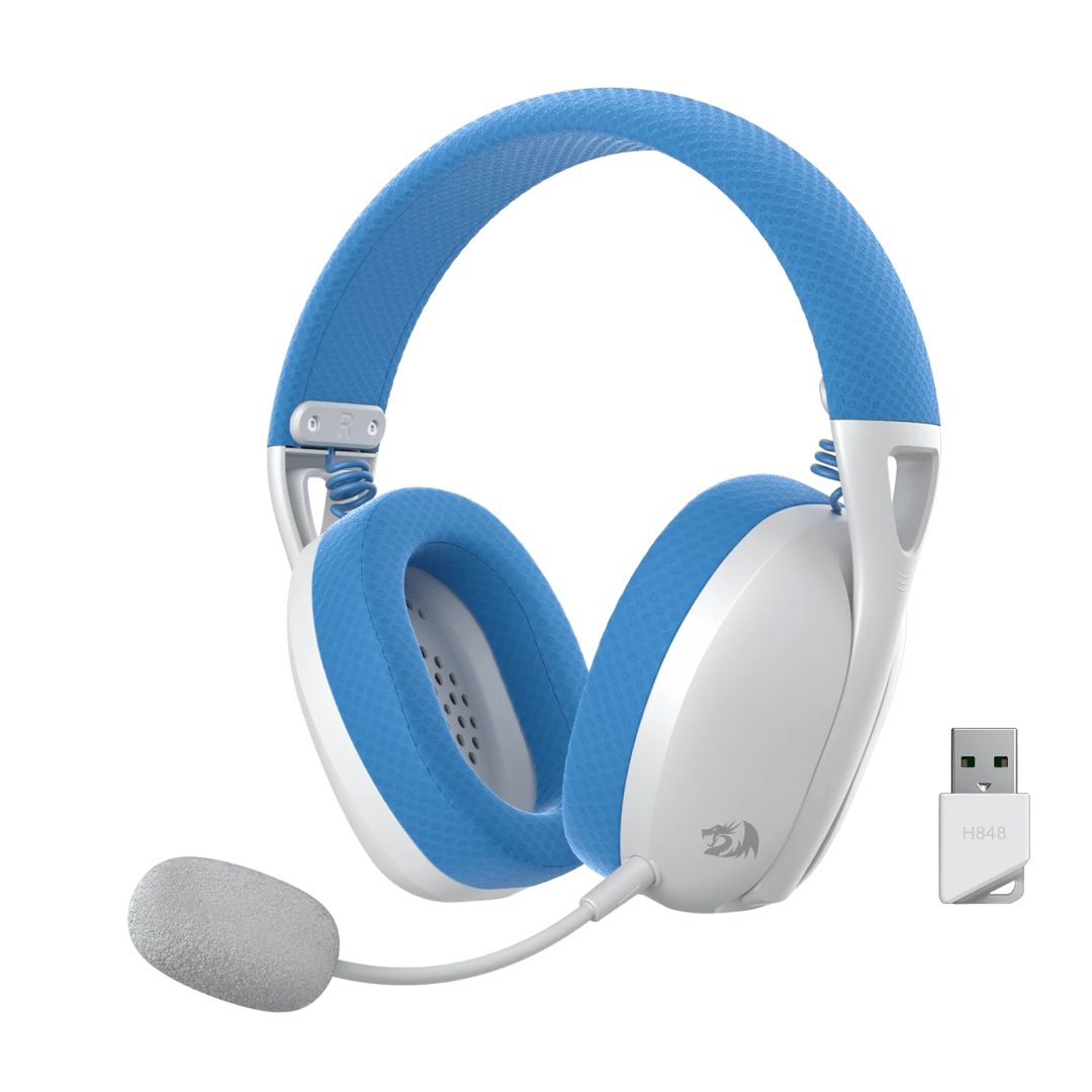 Redragon H848 Wireless Bluetooth Gaming Headset Blue Redragon H848 Wireless Bluetooth Gaming Headset Blue