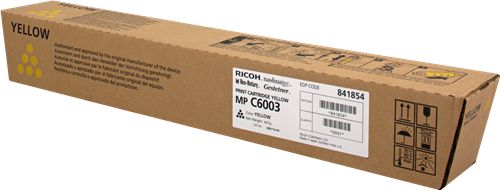 Toner Ricoh MPC6003 Yellow toner