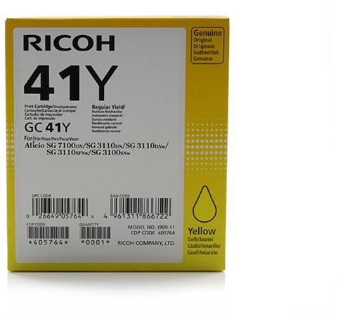 Ricoh SG3110 Yellow tintapatron Ricoh SG3110 Yellow tintapatron