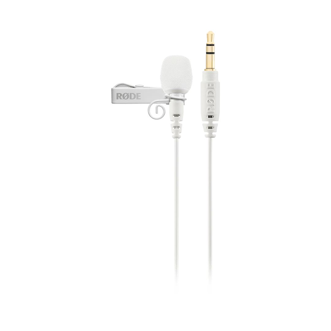 Rode Lavalier Go Microphone White Rode Lavalier Go Microphone White
