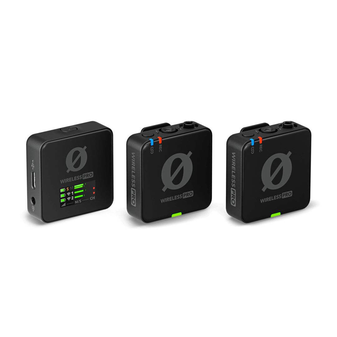 Rode Wireless PRO Compact Wireless Microphone System Black Rode Wireless PRO Compact Wireless Microphone System Black