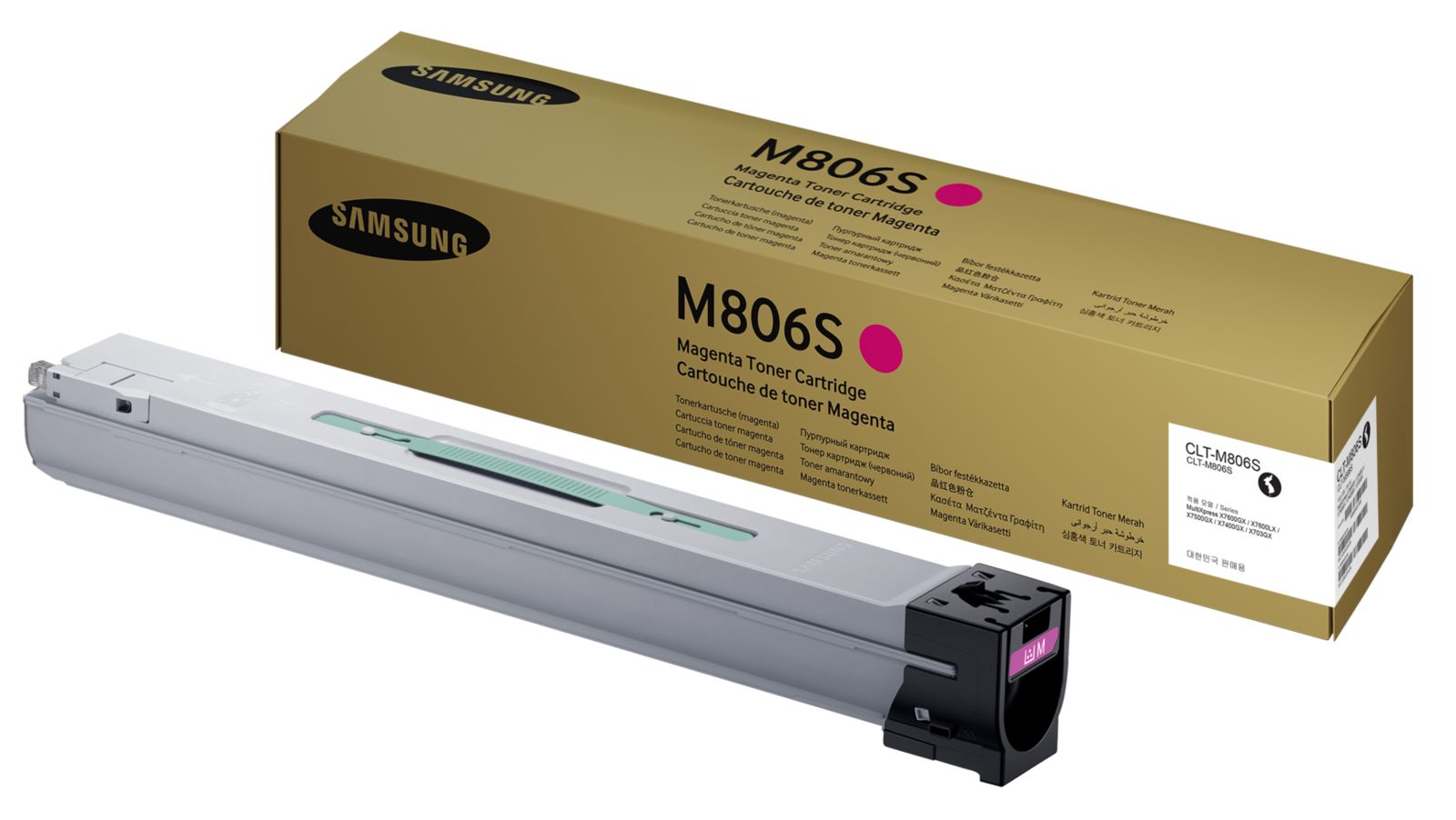 Toner Samsung CLT-M806S Magenta toner Toner Samsung CLT-M806S Magenta toner