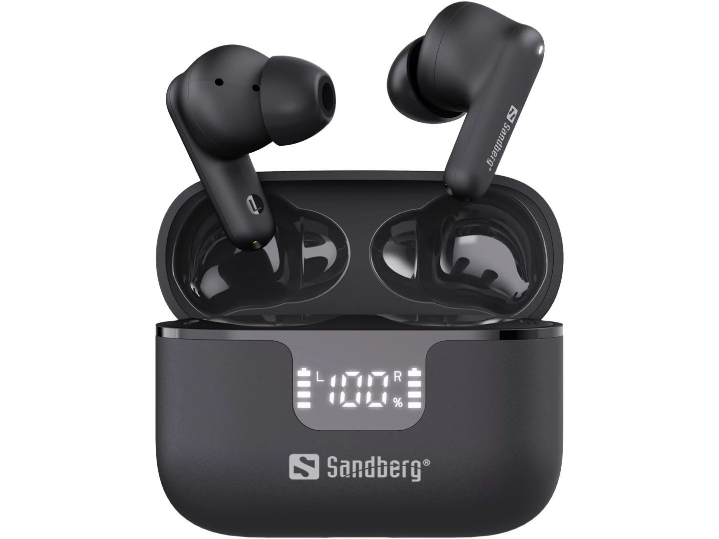 Sandberg ANC+ENC Bluetooth Headset Black Sandberg ANC+ENC Bluetooth Headset Black