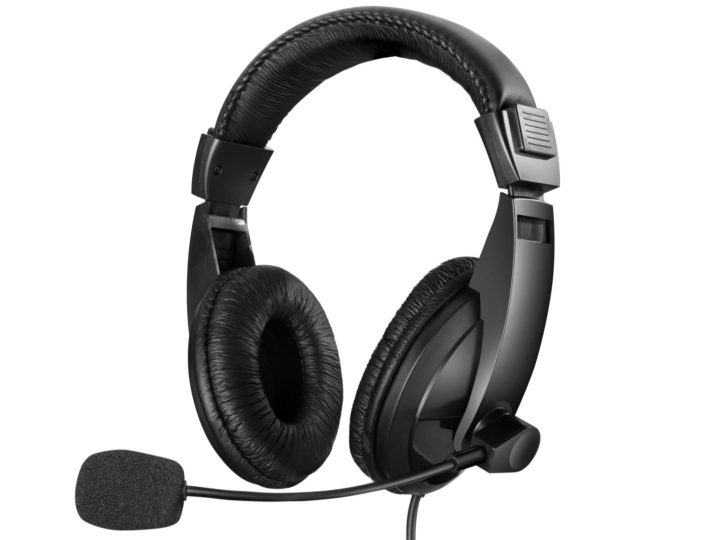 Sandberg Saver USB Headset Large Black Sandberg Saver USB Headset Large Black