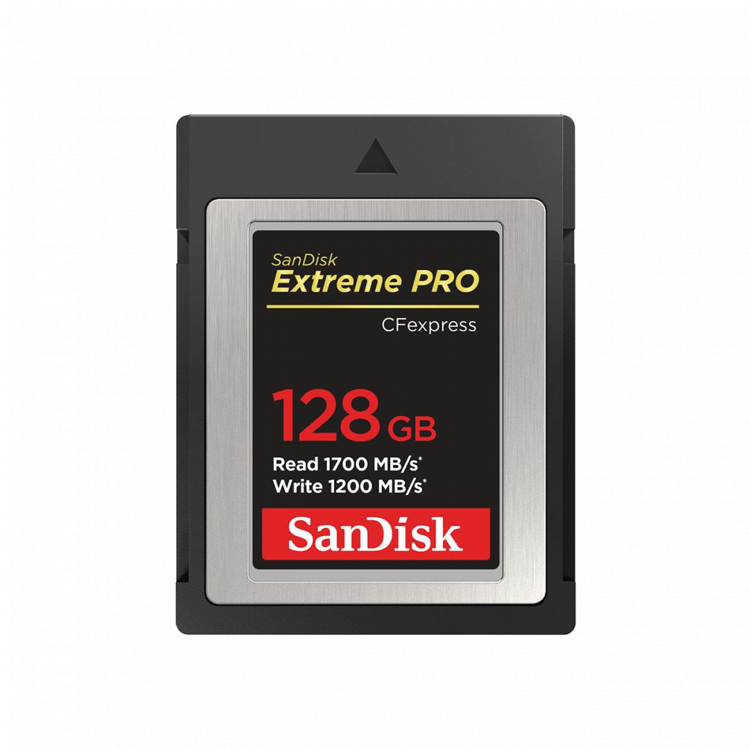 Memóriakártya Sandisk 128GB Compact Flash Express Extreme Pro Type B Memóriakártya Sandisk 128GB Compact Flash Express Extreme Pro Type B