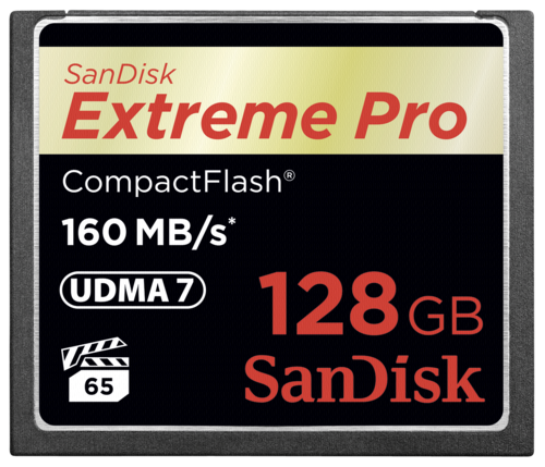 Memóriakártya Sandisk 128GB Compact Flash Extreme Pro Memóriakártya Sandisk 128GB Compact Flash Extreme Pro