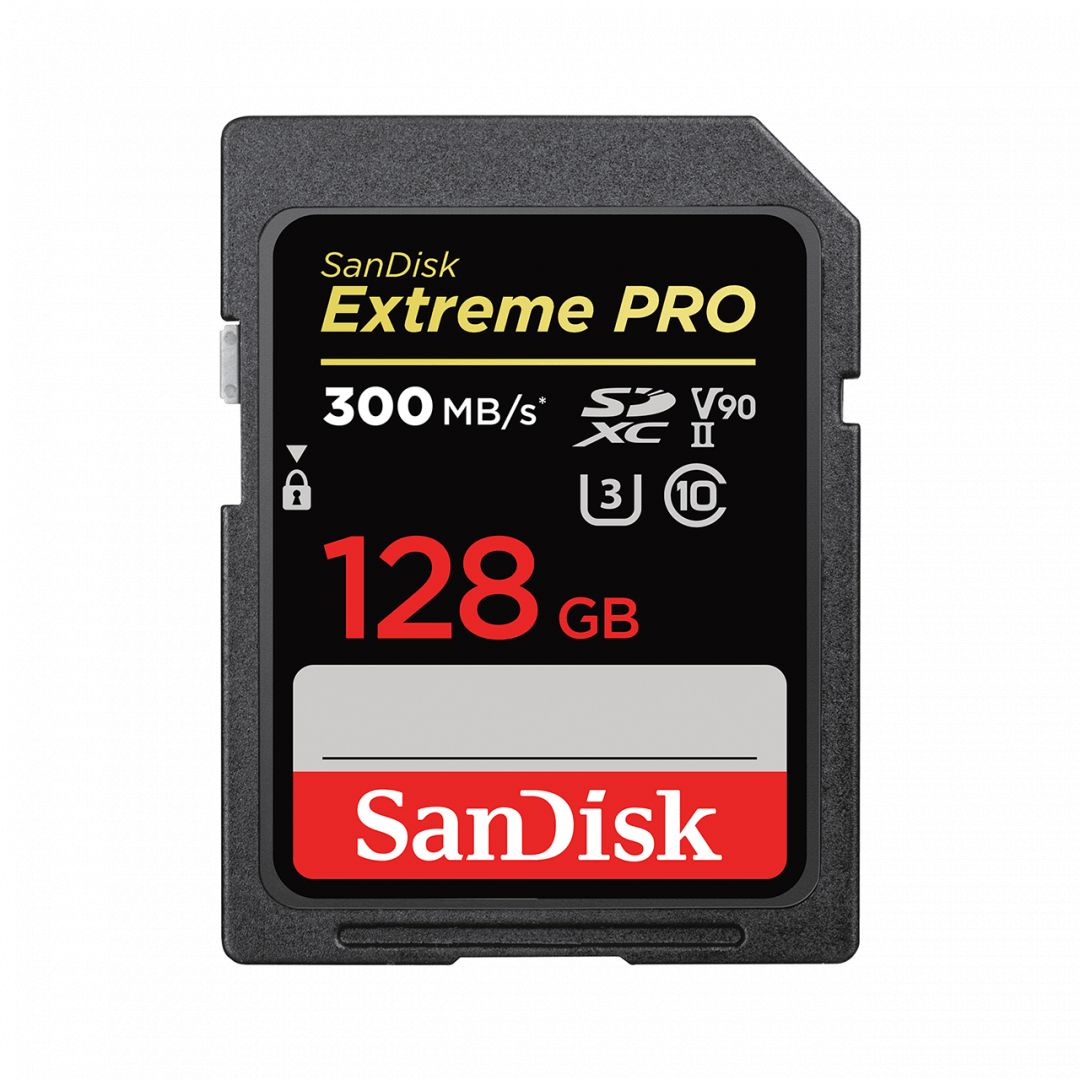 Memóriakártya Sandisk 128GB SDXC Extreme Pro Class 10 UHS-II CL10 U3 V90 Memóriakártya Sandisk 128GB SDXC Extreme Pro Class 10 UHS-II CL10 U3 V90
