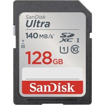 Memóriakártya Sandisk 128GB SDXC Ultra Class 10 UHS-I Memóriakártya Sandisk 128GB SDXC Ultra Class 10 UHS-I