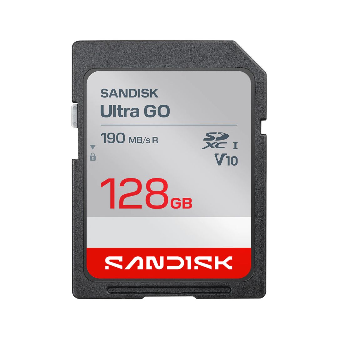 Memóriakártya Sandisk 128GB SDXC Ultra GO UHS-I V10 Memóriakártya Sandisk 128GB SDXC Ultra GO UHS-I V10