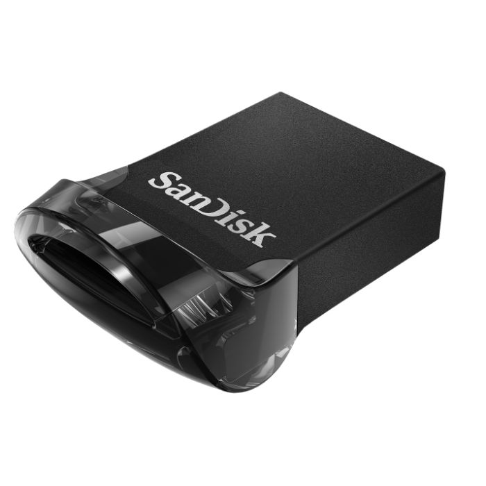 USB Flash RAM Sandisk 128GB Ultra Fit USB3.1 Black USB Flash RAM Sandisk 128GB Ultra Fit USB3.1 Black