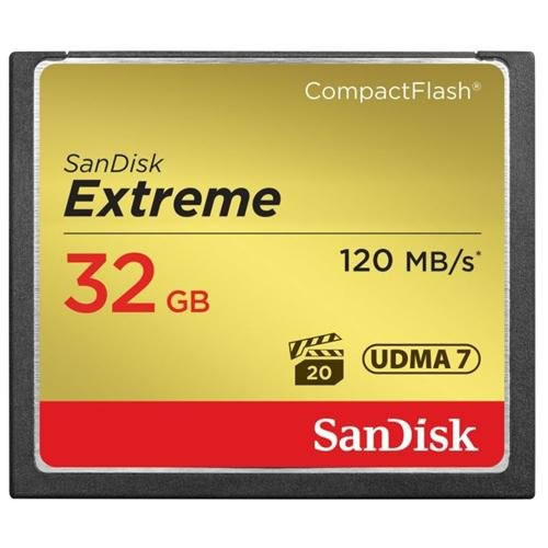 Memóriakártya Sandisk 32GB Compact Flash Extreme