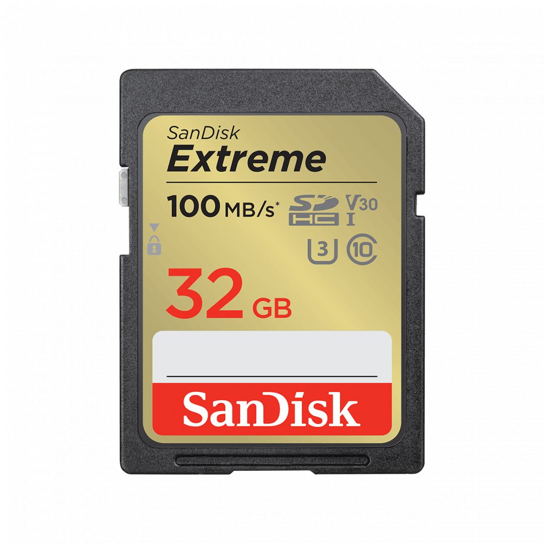 Memóriakártya Sandisk 32GB SDHC Class 10 U3 V30 Memóriakártya Sandisk 32GB SDHC Class 10 U3 V30