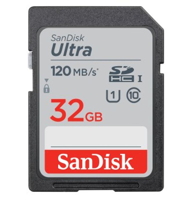 Memóriakártya Sandisk 32GB SDHC Ultra Class 10 UHS-I