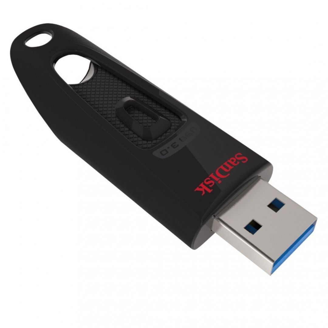 USB Flash RAM Sandisk 64GB Cruzer Ultra USB3.0 Black
