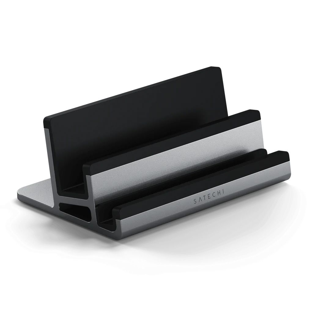 Notebook kiegészítő Satechi Dual Vertical Laptop Stand for MacBook Pro and iPad Notebook kiegészítő Satechi Dual Vertical Laptop Stand for MacBook Pro and iPad