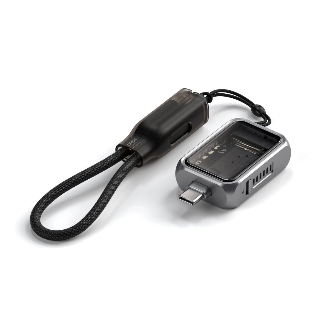 Mobilrack / Beépítő keret Satechi Mini NVMe SSD Enclosure Space Gray Mobilrack / Beépítő keret Satechi Mini NVMe SSD Enclosure Space Gray