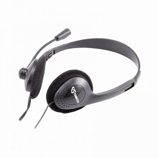 SBOX HS-201 Microphone Headset Black SBOX HS-201 Microphone Headset Black