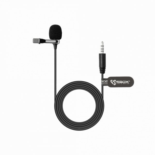 SBOX PM-402 Microphone Black SBOX PM-402 Microphone Black