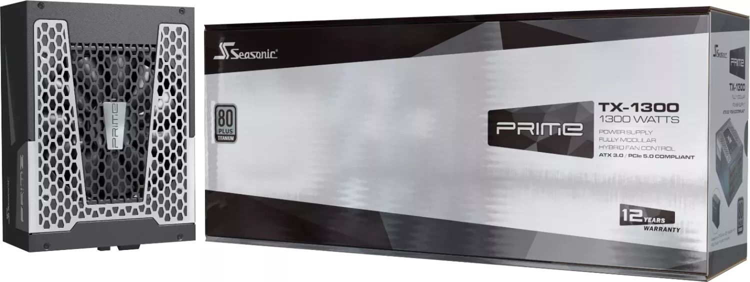 Seasonic 1300W 80+ Titanium Prime TX ATX 3.0