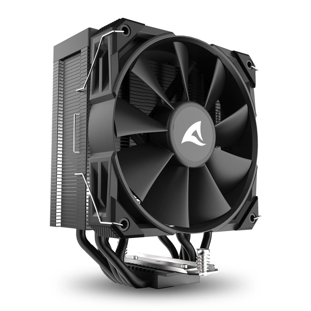 Ventilátorok, Hűtők, Előlapi panelek Sharkoon A50 Air Cooling Black