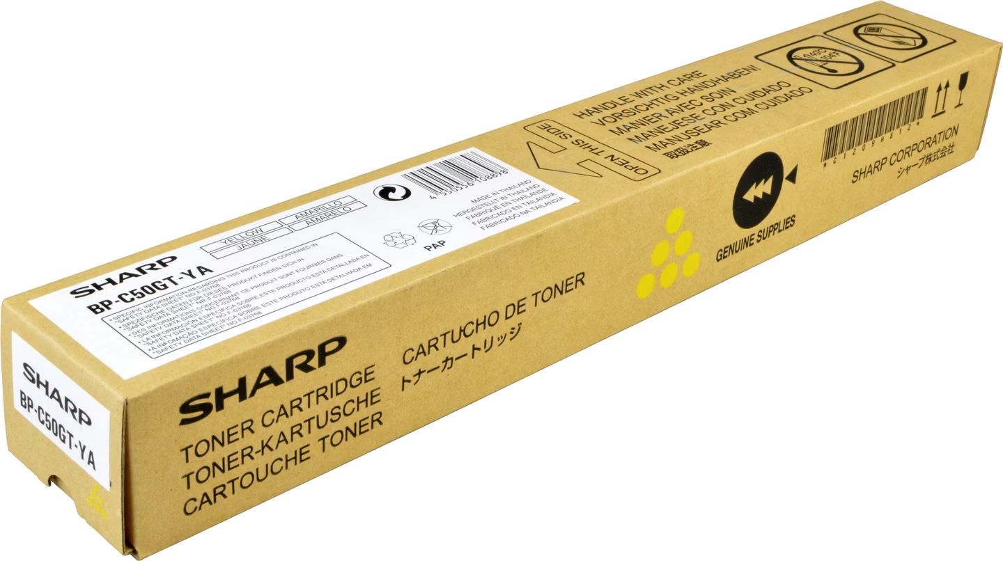 Sharp BP-C50GTCA Yellow toner Sharp BP-C50GTCA Yellow toner