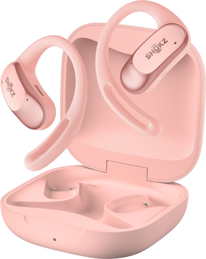 Shokz OpenFit Air TWS Bluetooth Open-Ear Sport Headset Pink Shokz OpenFit Air TWS Bluetooth Open-Ear Sport Headset Pink