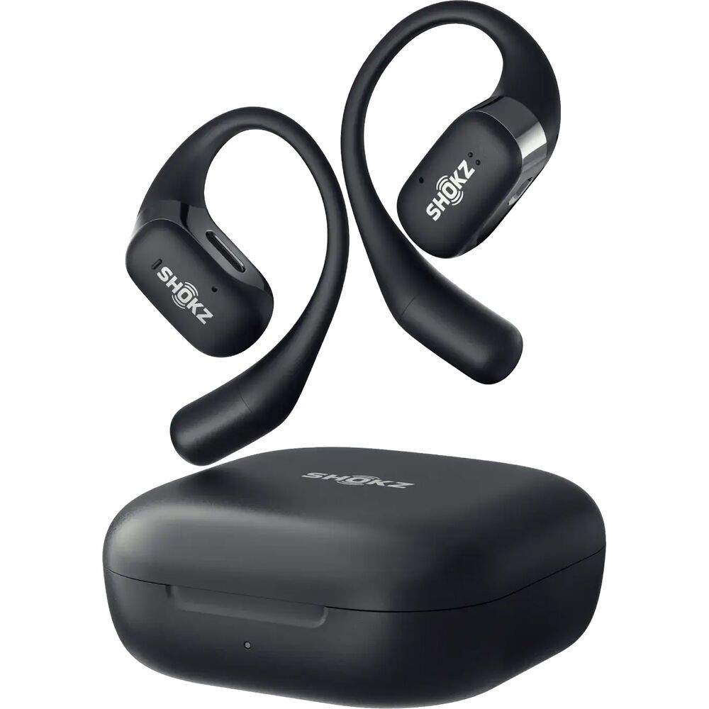 Shokz OpenFit Bluetooth True Wireless Open-Ear Sport Headset Black Shokz OpenFit Bluetooth True Wireless Open-Ear Sport Headset Black