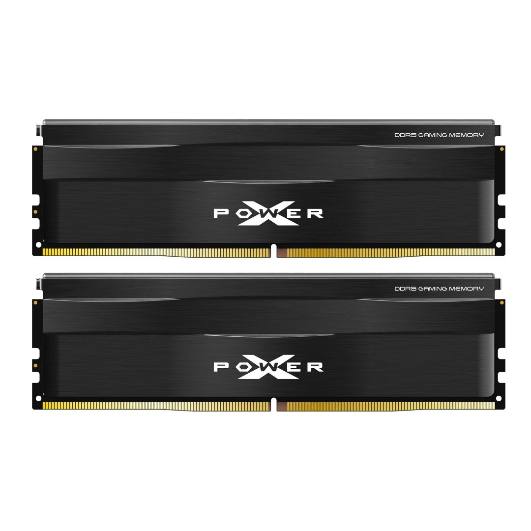 Memória Silicon Power 32GB DDR5 6000MHz Kit(2x16GB) XPower Zenith Gaming Black