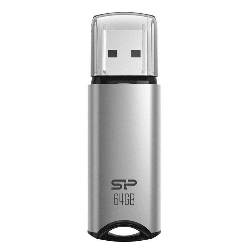USB Flash RAM Silicon Power 64GB Marvel M02 USB3.2 Silver