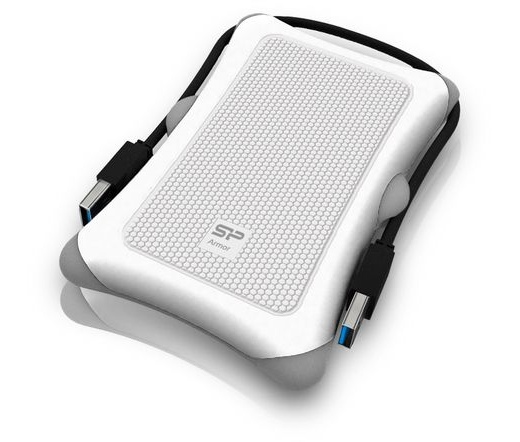 Mobilrack / Beépítő keret Silicon Power Armor A30 USB3.0 White