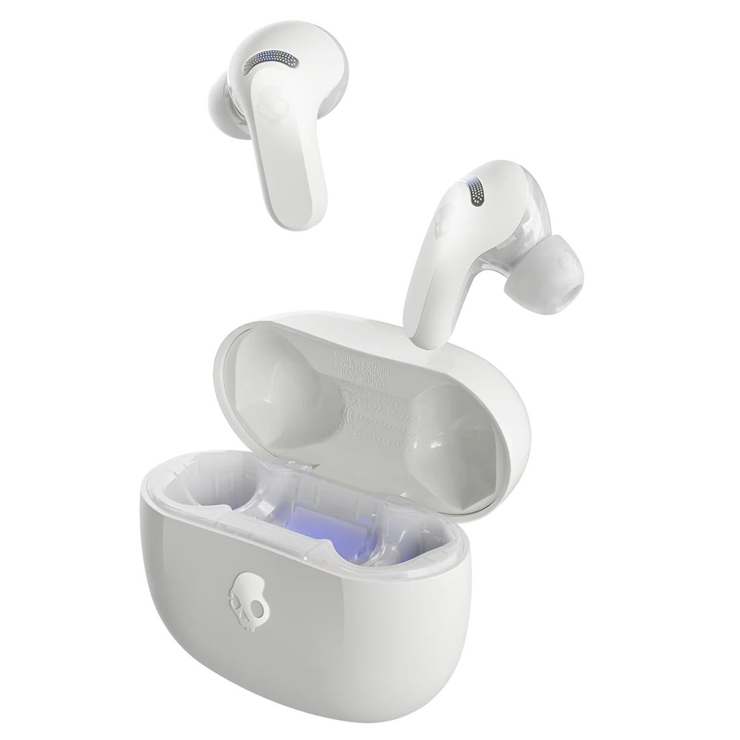 Skullcandy Rail ANC True Wireless Bluetooth Headset Bone Skullcandy Rail ANC True Wireless Bluetooth Headset Bone